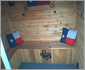 Cedar Finished Storm Shelter