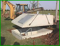 Top of Shelter Installed photo